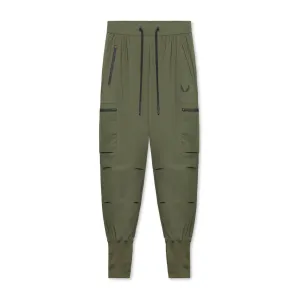 0698. TETRA-LITE™ Inlay Pocket High Rib Jogger - Olive