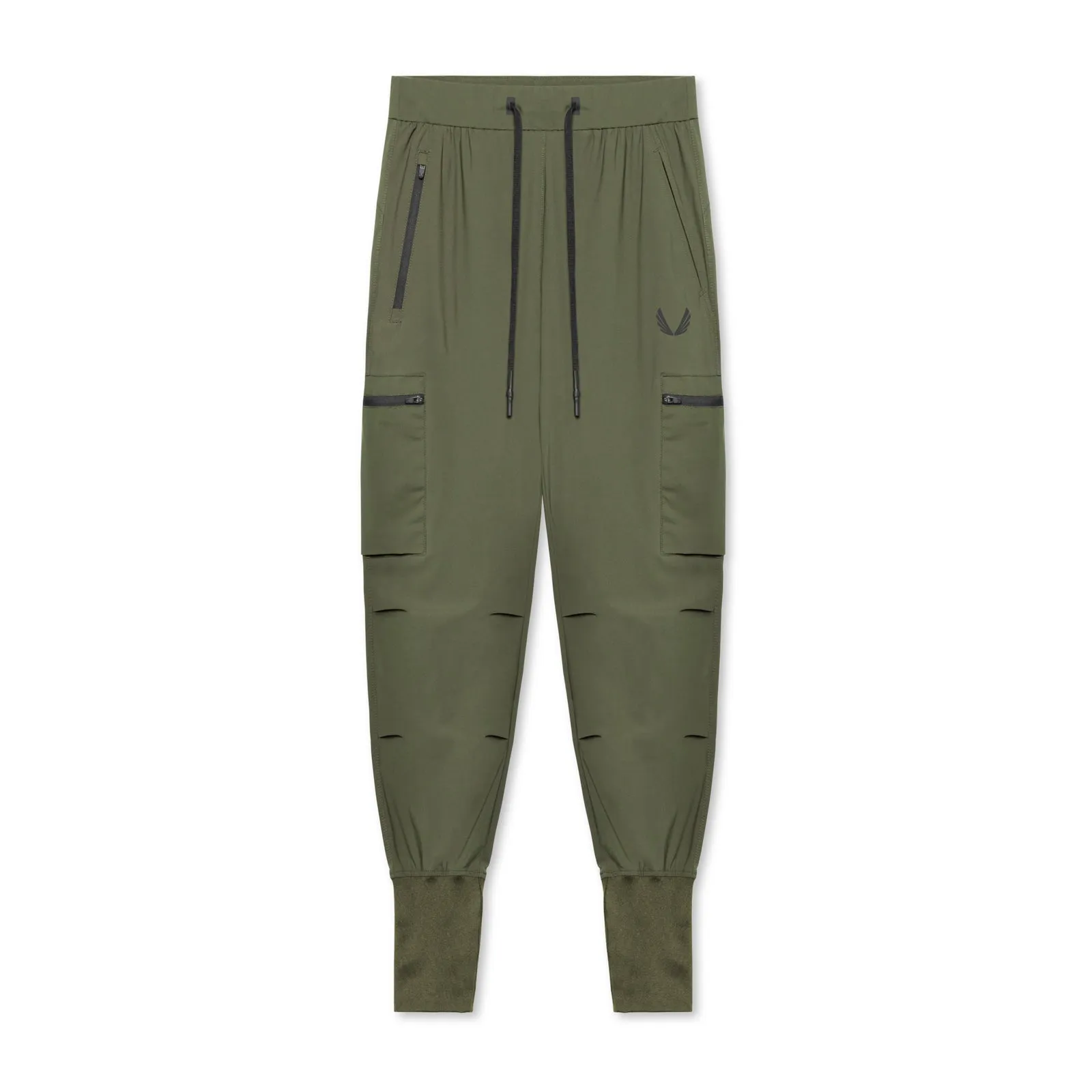 0698. TETRA-LITE™ Inlay Pocket High Rib Jogger - Olive