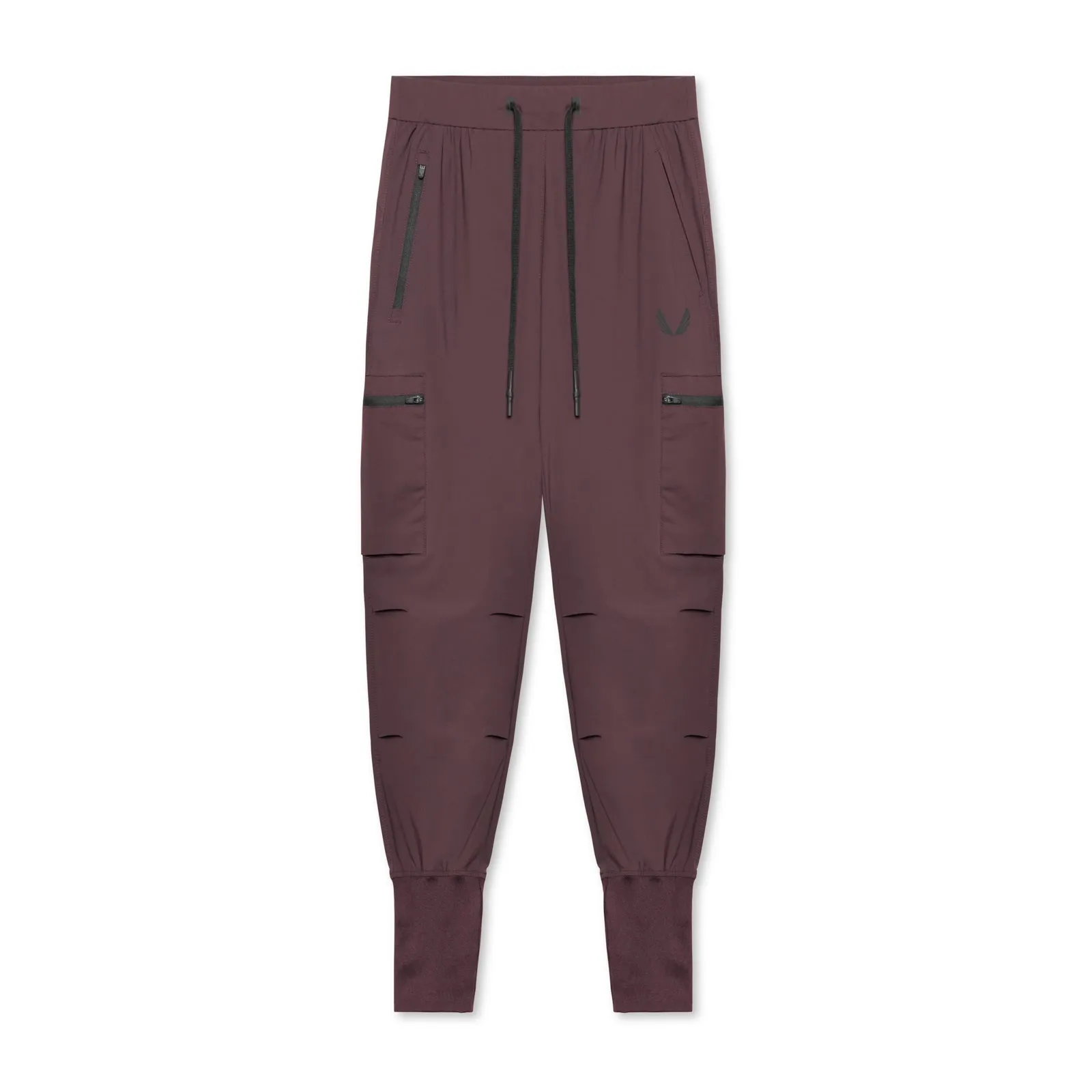 0698. TETRA-LITE™ Inlay Pocket High Rib Jogger - Plum