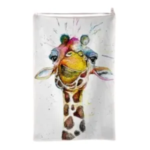 100% COTTON GIRAFFE TEA TOWEL