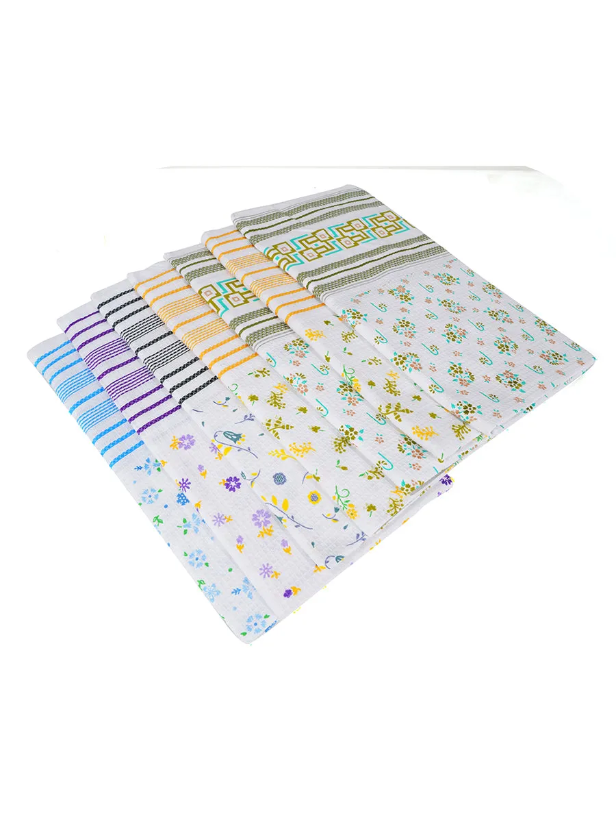 100% Cotton Printed Bath Towel Blossom (Pack of 2)