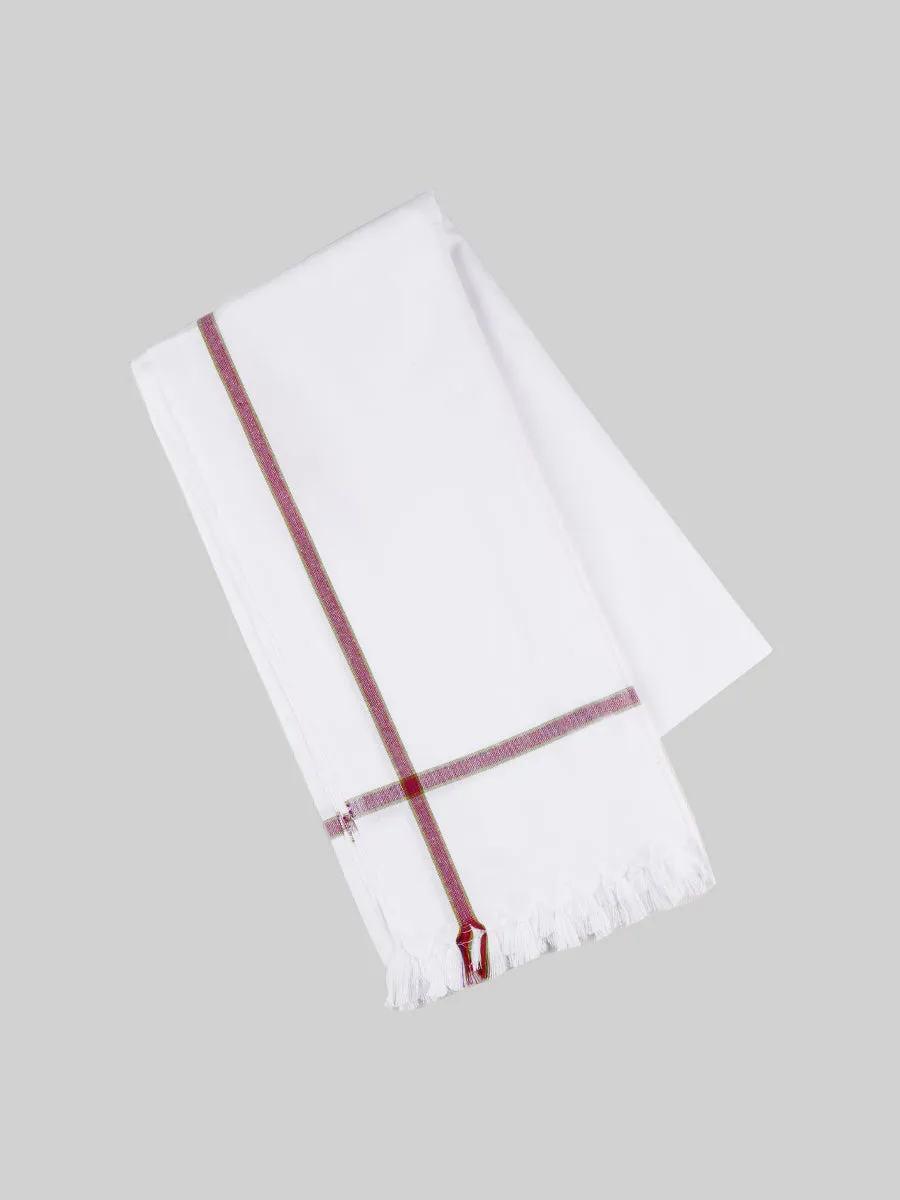 100% Cotton White Bath Towel Victory (Pack of 2)