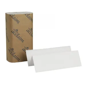 Acclaim Paper Towel Acclaim 20904 Single-Fold 9-1/4 X 10-1/4 Inch. Case of 16.