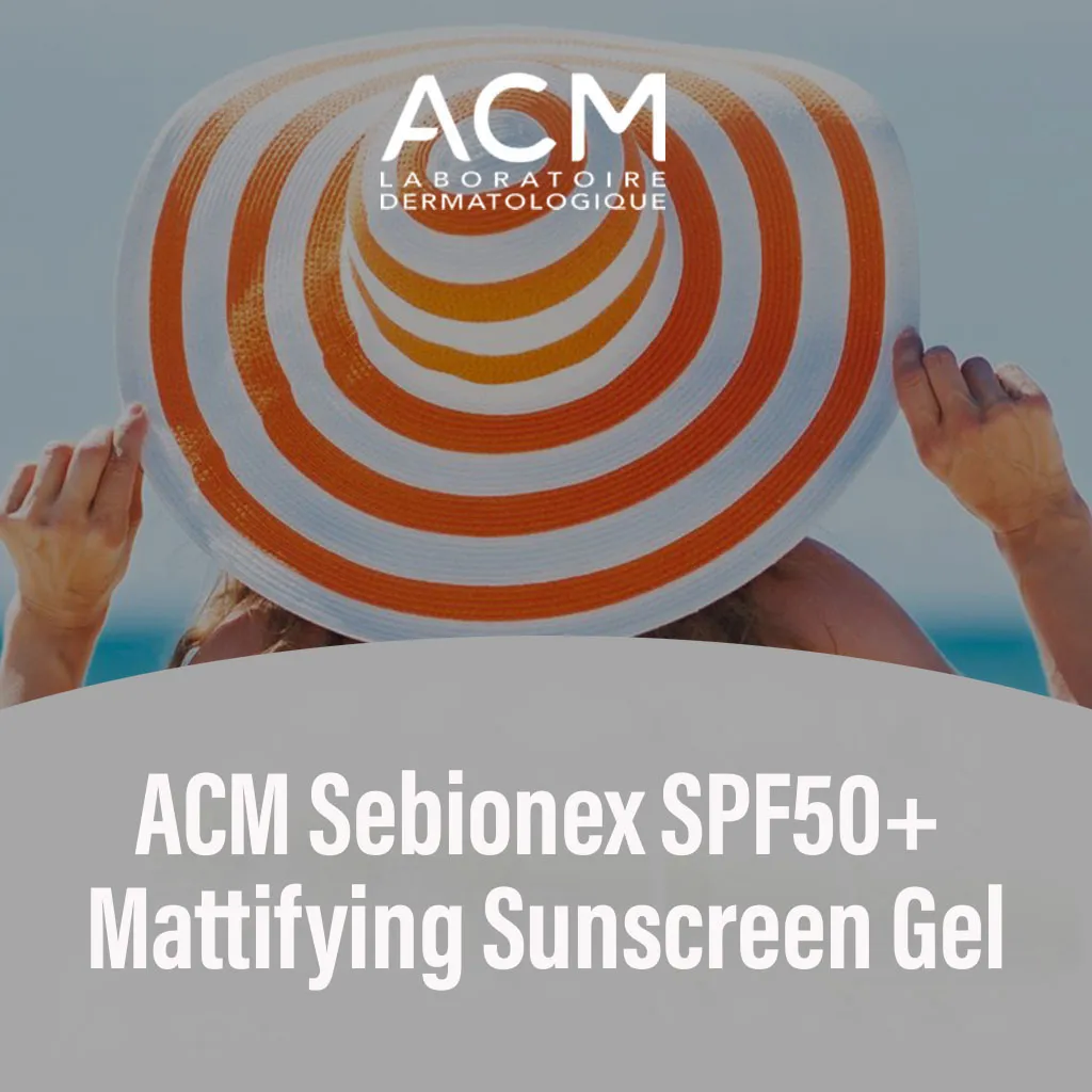 ACM Sebionex SPF50  Mattifying Sunscreen Gel 40ml