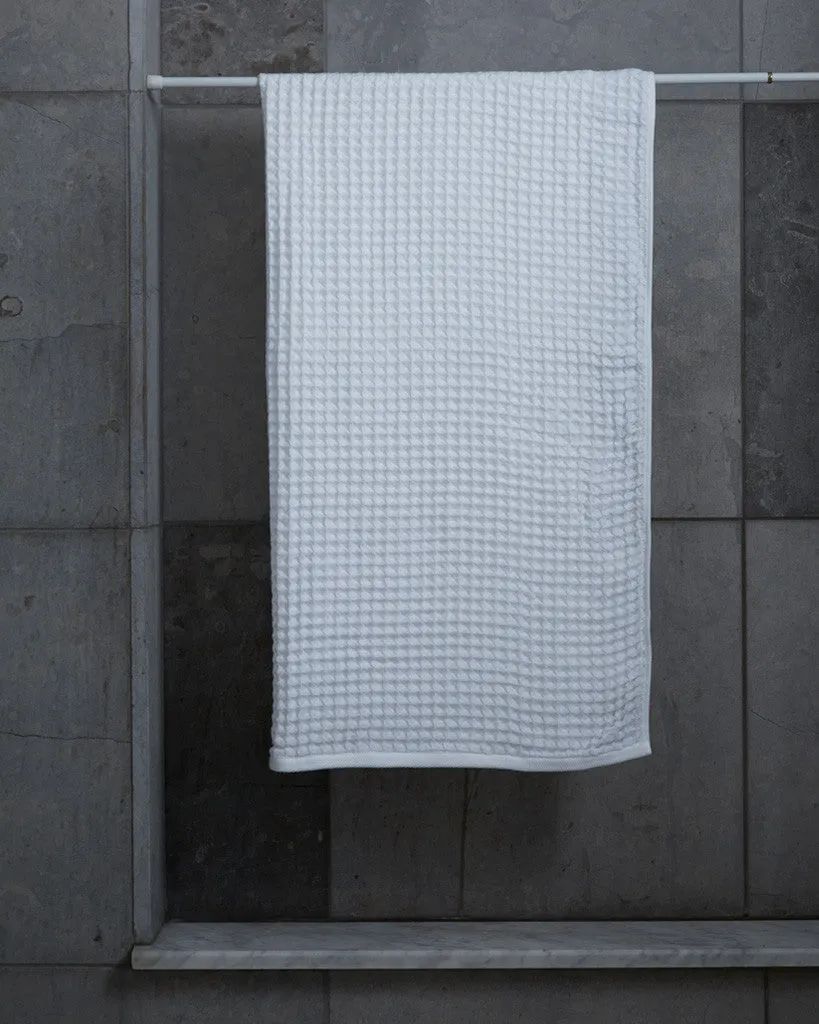 Air Waffle Towels - White