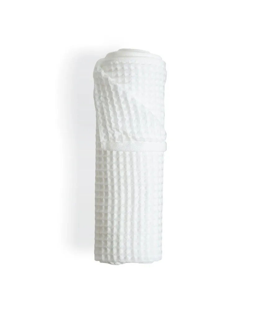 Air Waffle Towels - White