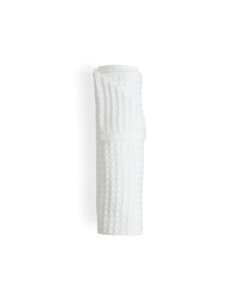 Air Waffle Towels - White