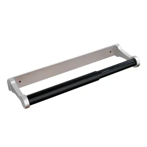 Aluminum Paper Towel Holder Wall/Adhesive Mount, Silver