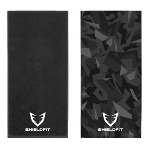 Antibacterial Gym Towel: Phantom Satin Black