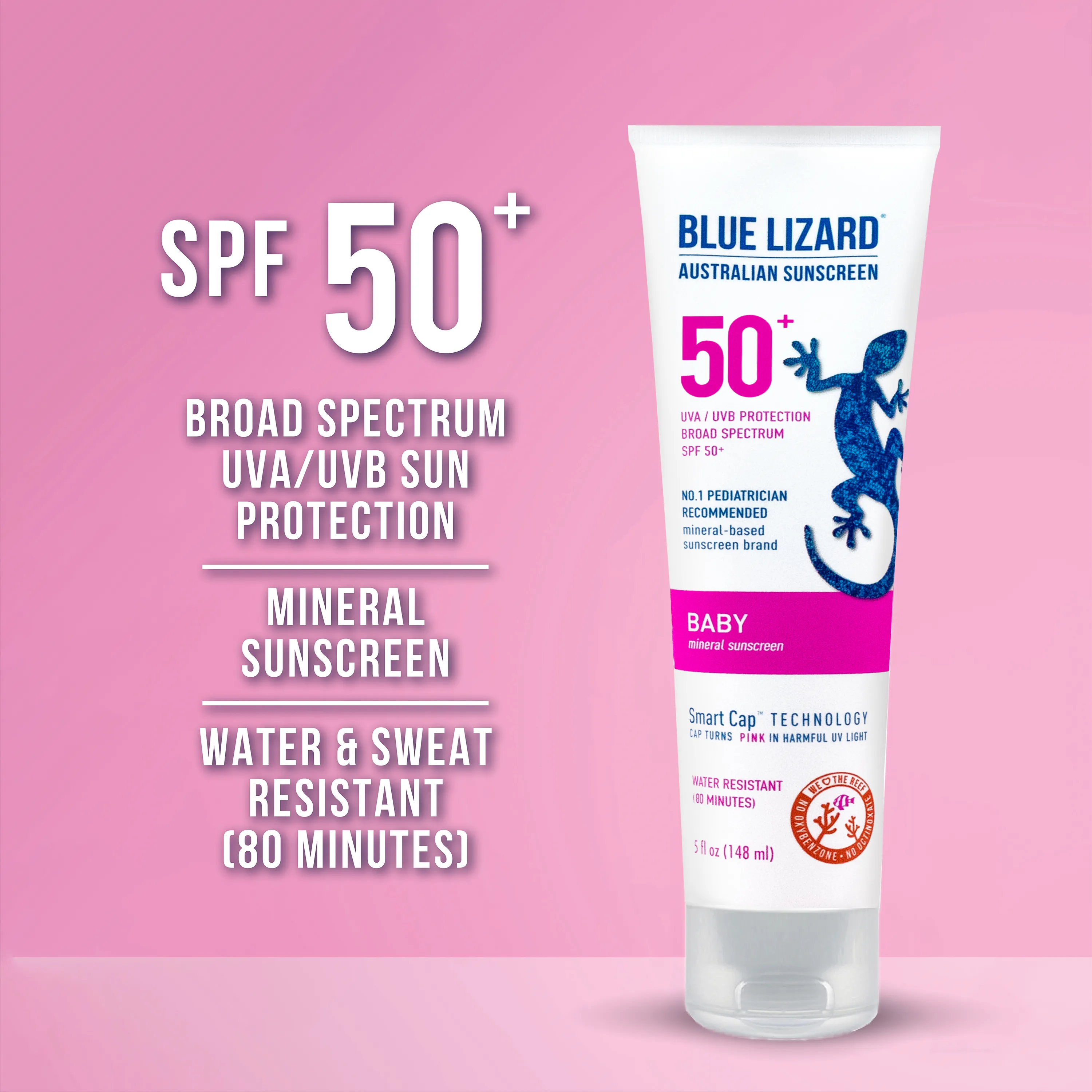 Baby Mineral Sunscreen * SPF 50  | 5 oz Tube