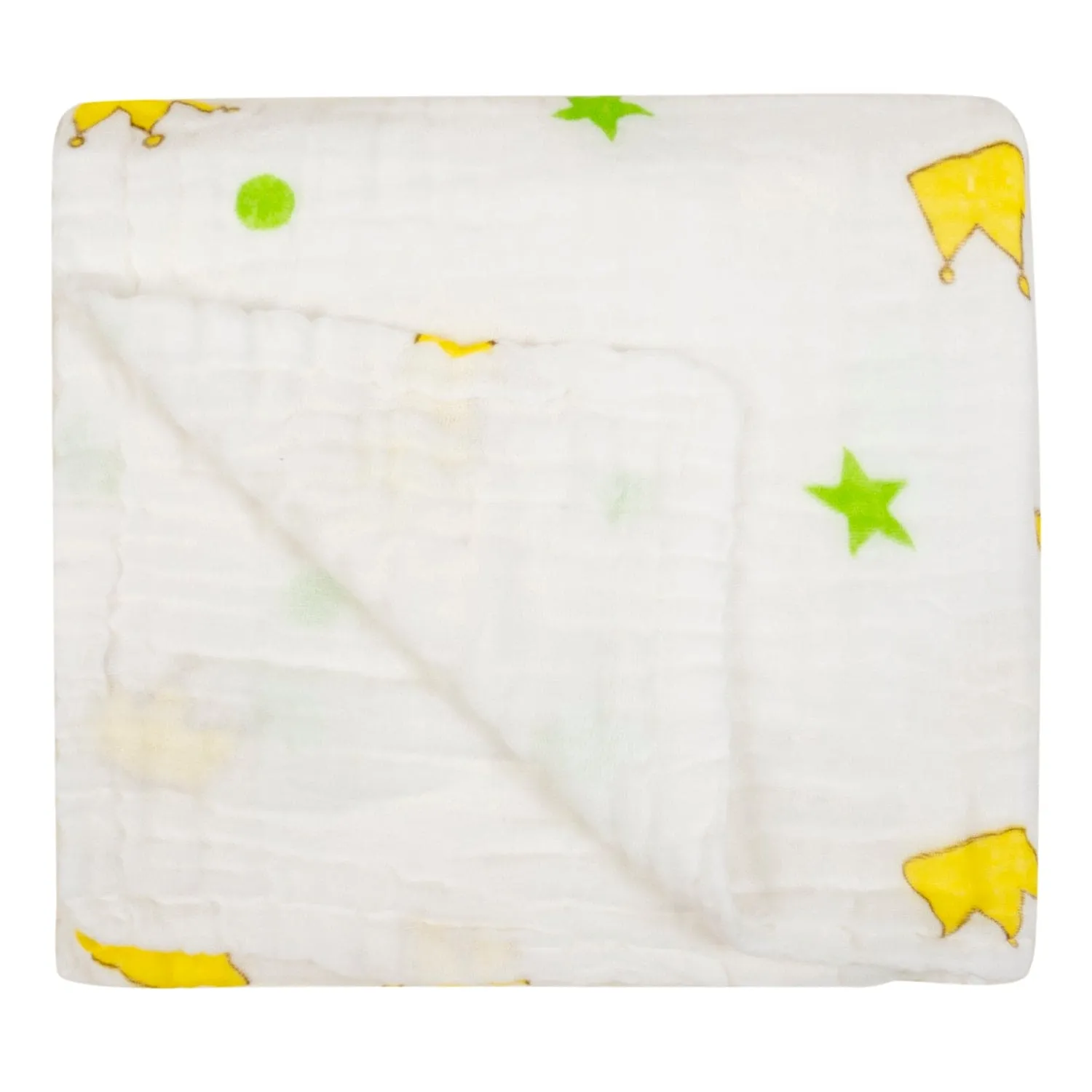 Baby Moo Crown 100% Cotton Ultra Soft Eco Friendly Absorbent Towel - White