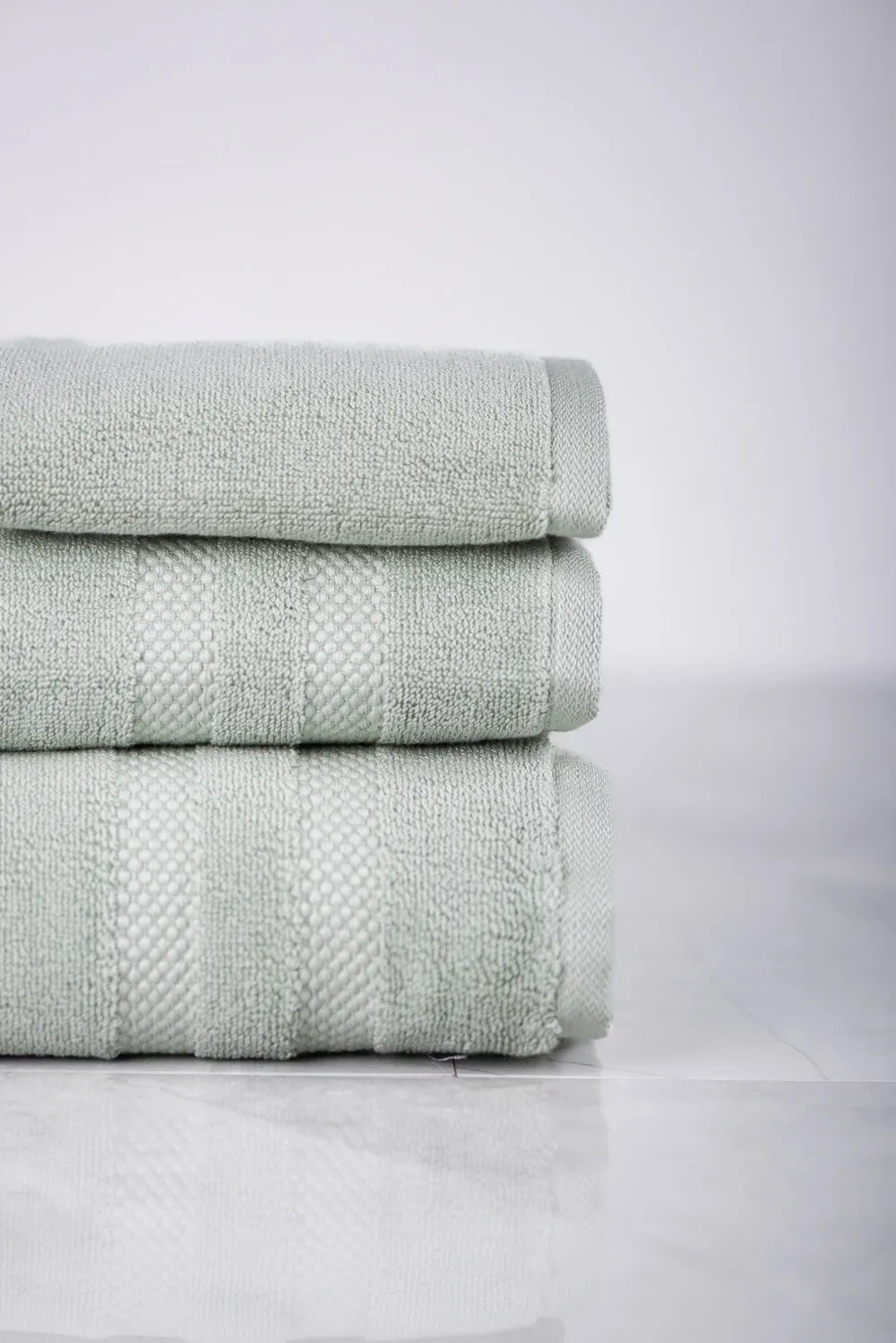 Bamboo 3-Piece Towel Set - Desert Sage