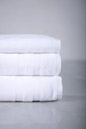 Bamboo 3-Piece Towel Set - White