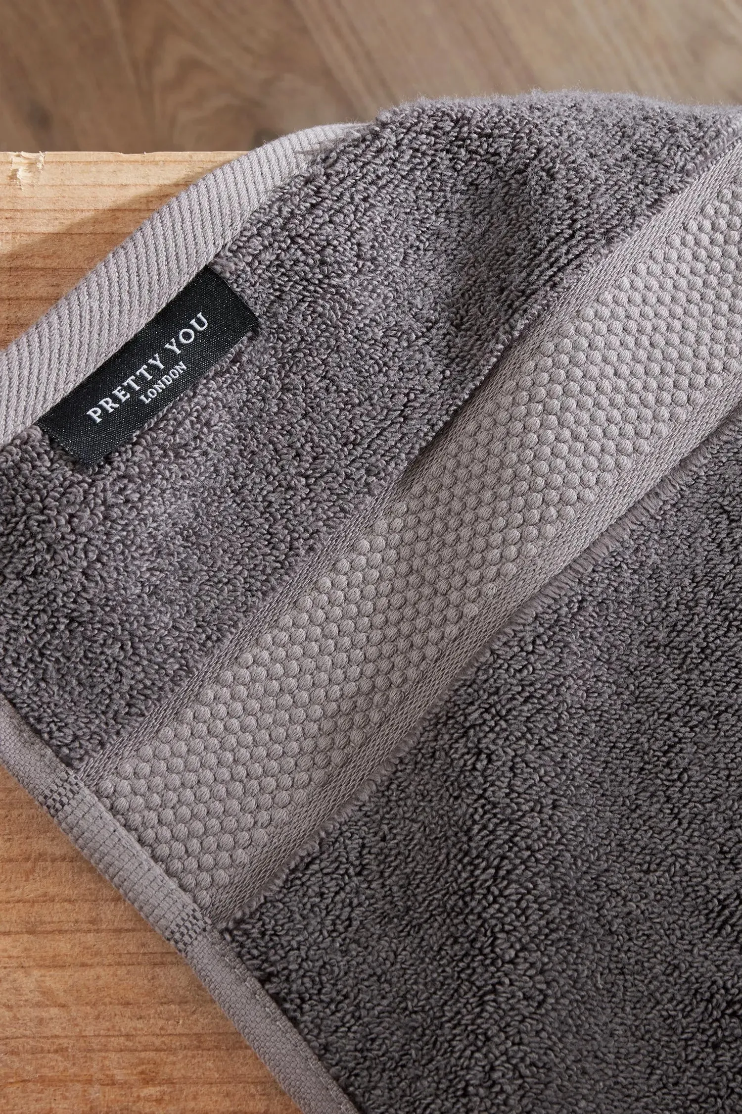 Bamboo Towel Bale in Smoke Grey