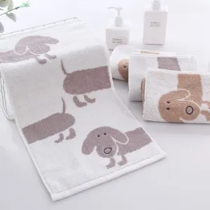 Bathroom Dachshund Towel Set