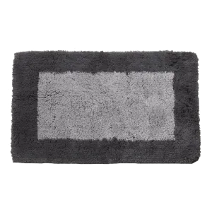 Bicolore Bath Rug Storm/Silver