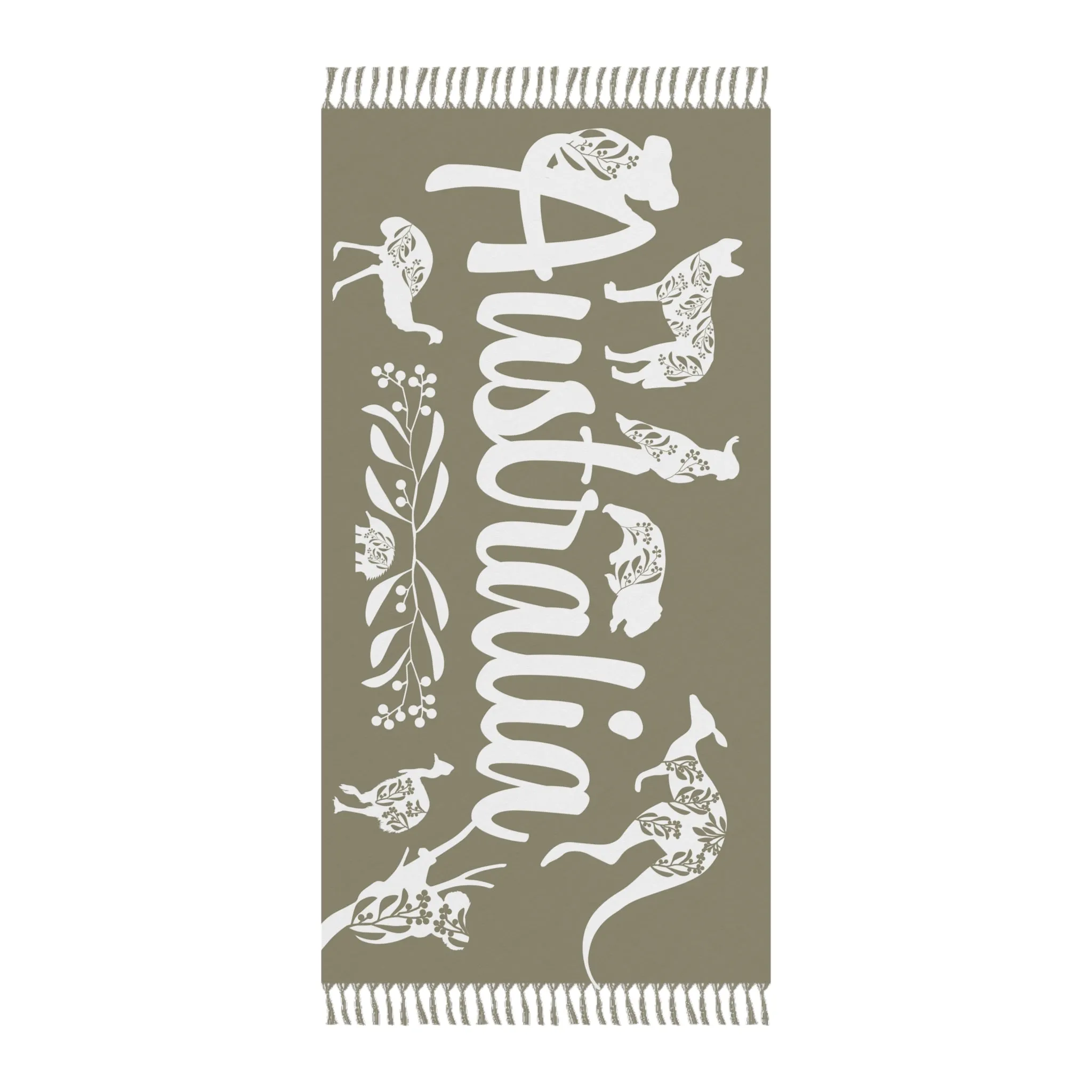 Boho Beach Towel, Australian Series Design