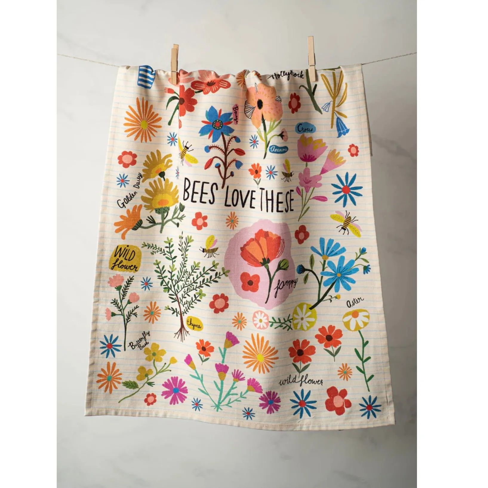 Bon Artis Cotton Tea Towel - Bee's Love These