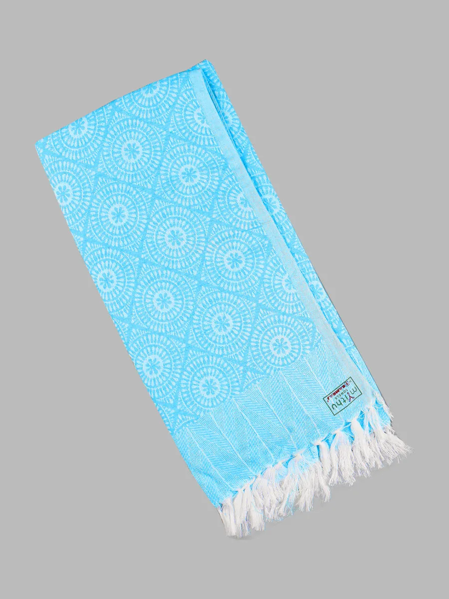 Cotton Colour Bath Towel Jakkard