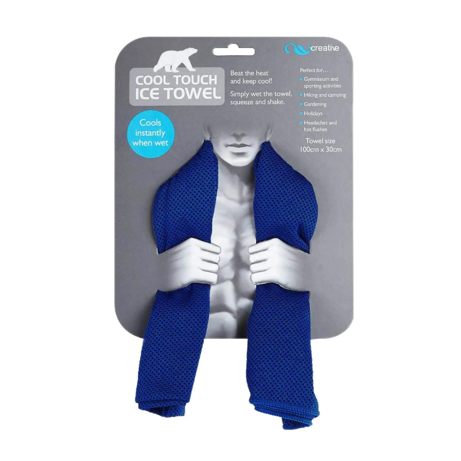 Creative Products Cool Touch Ice Towel (Choice of 5 Colours)