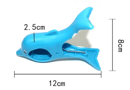 Creative Simulated Animal Beach Towel Clip