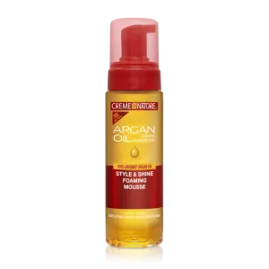 Creme of Nature Argan Oil from Morocco Style & Shine Foaming Mousse 7oz