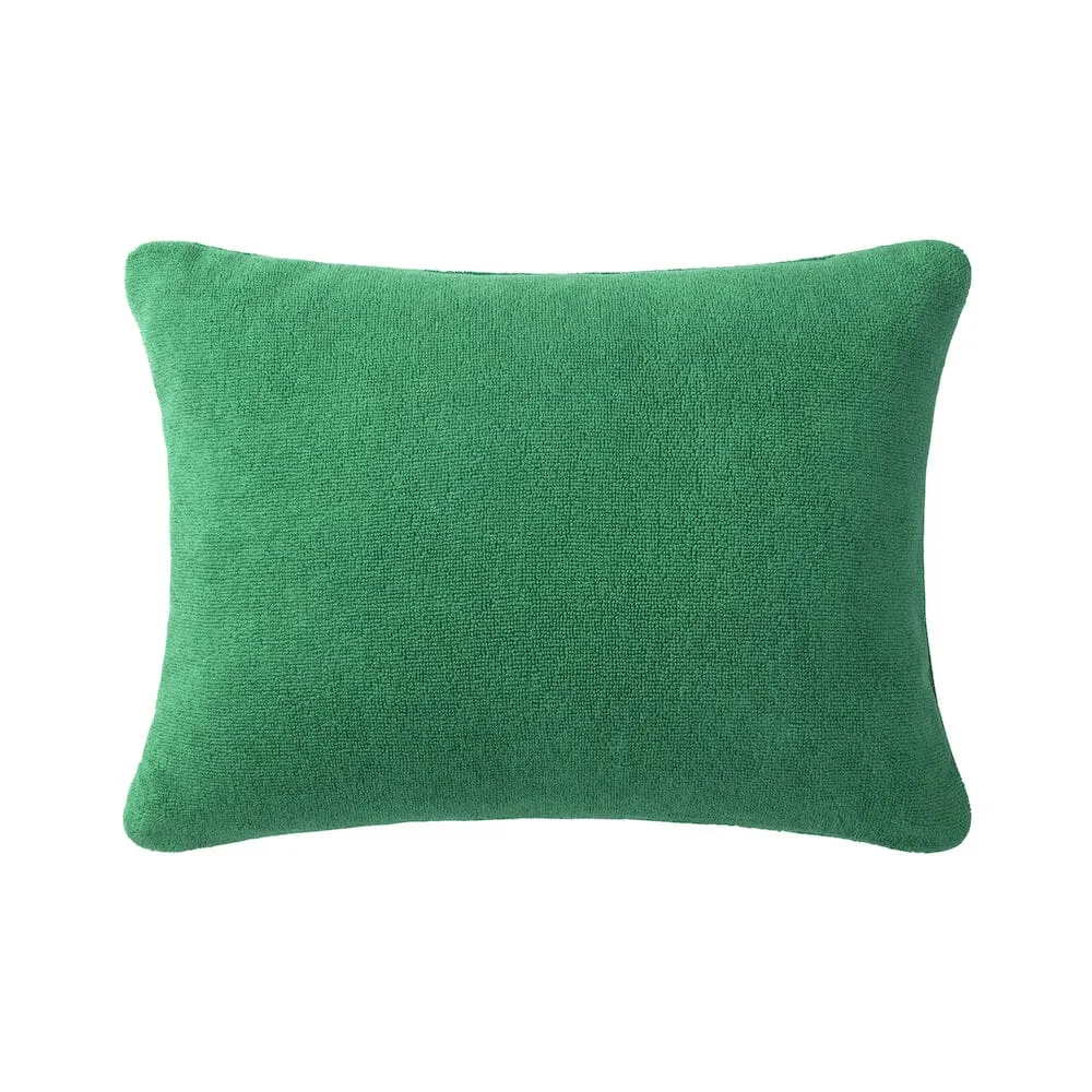 Croisiere Menthe Beach Pillow by Yves Delorme