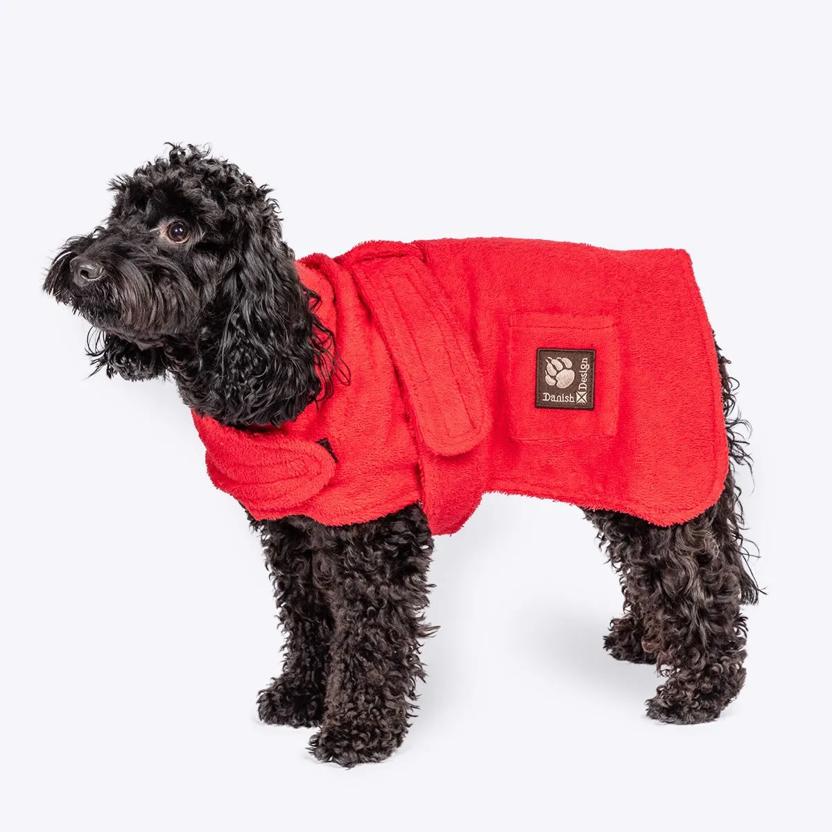 Dog Robe with optional embroidered name