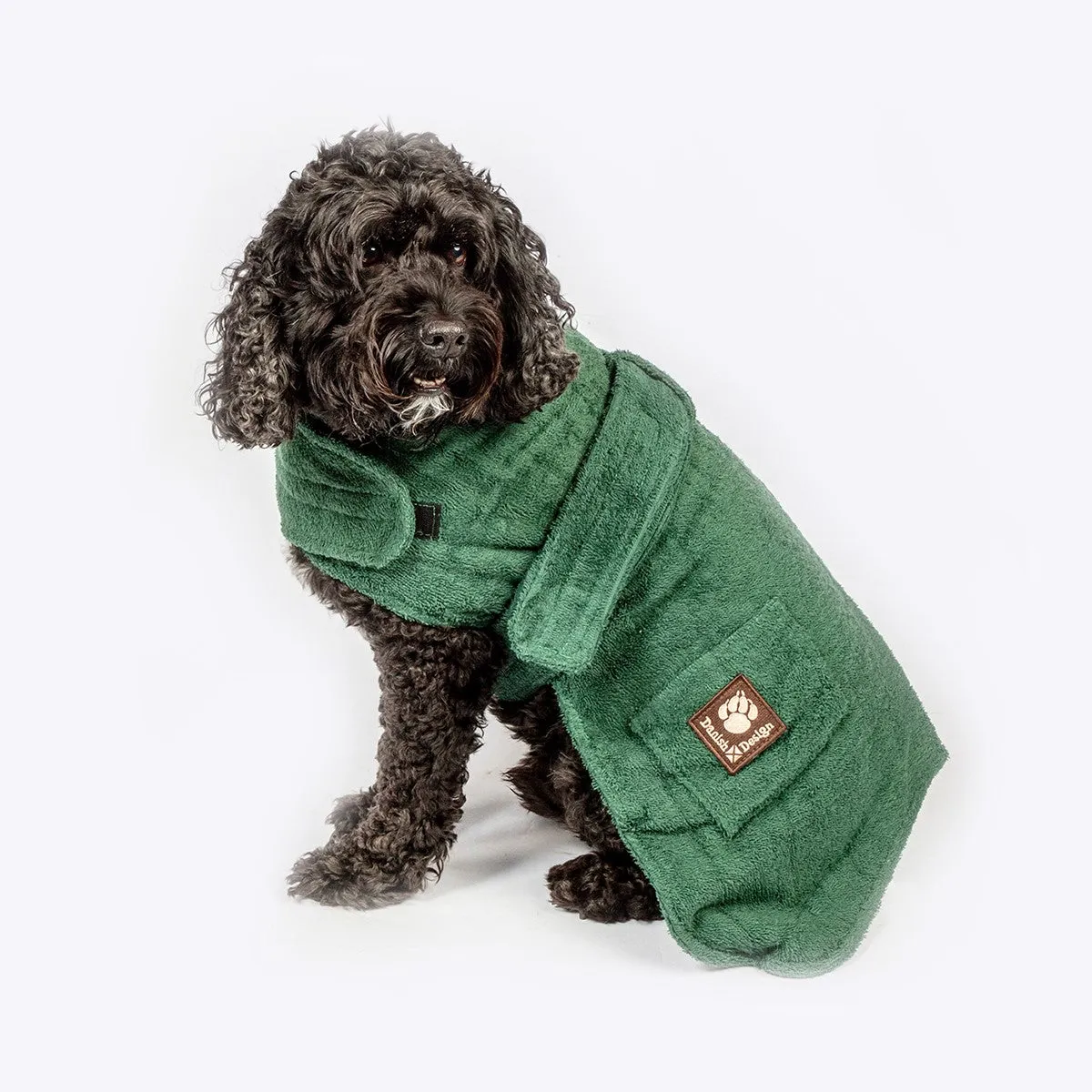 Dog Robe with optional embroidered name