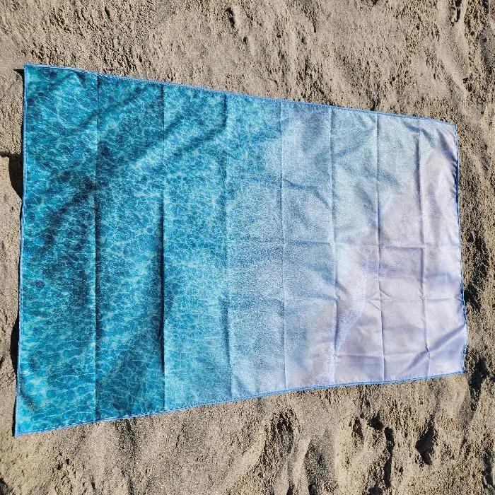 Drone Beach Towel | Sand Free Towel | Sandy Toes Beachwear