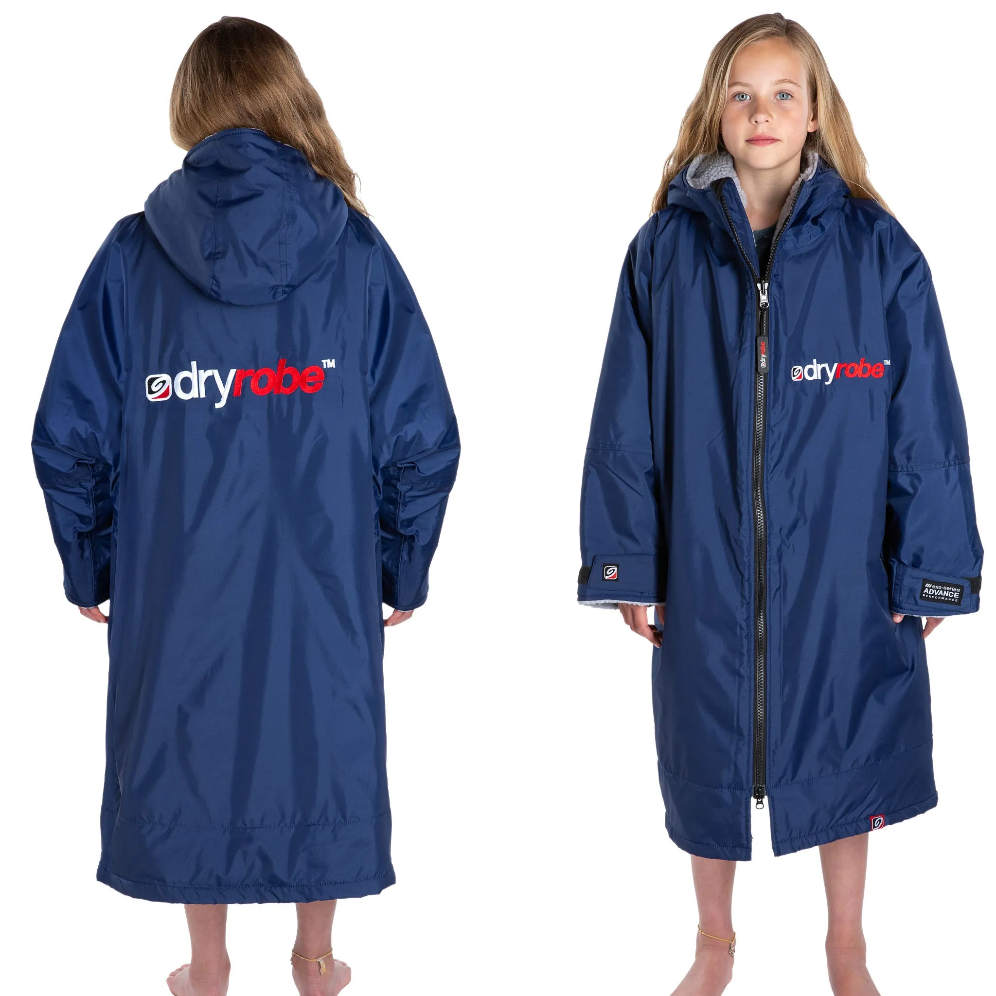 dryrobe Kid's Advance Long Sleeve Changing Robe 10-13yrs