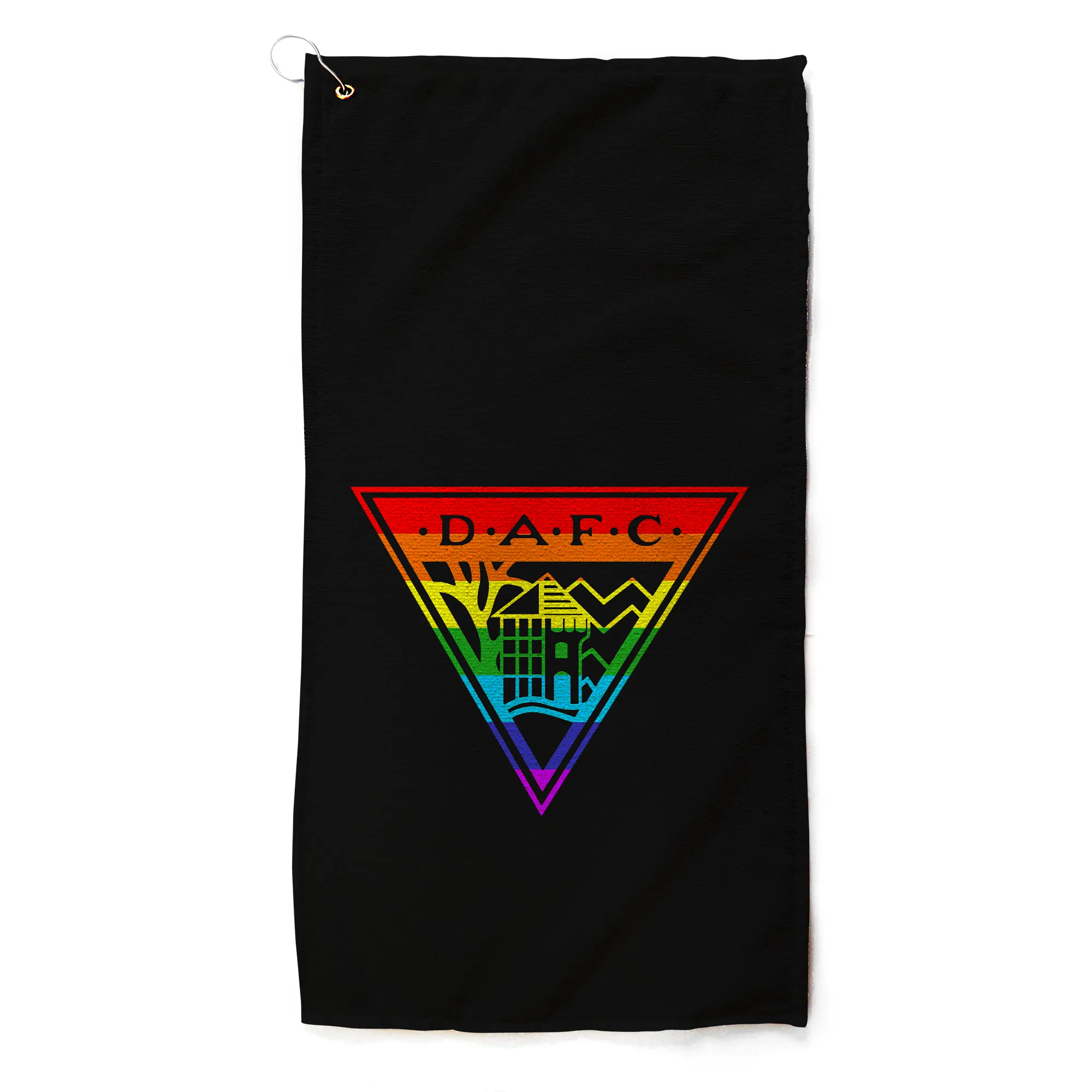 Dunfermline Athletic Rainbow Golf Towel