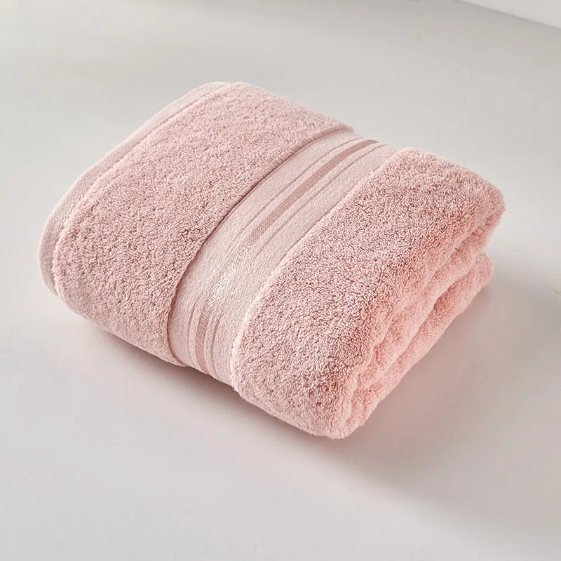 Egyptian Cotton Towel Set | Bath Towel and Face Towel | Luxury Bathroom Towels | Perfect for Travel and Sports