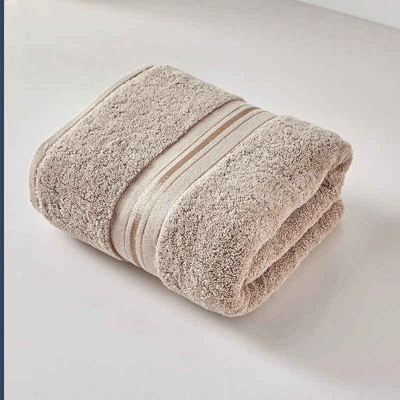 Egyptian Cotton Towel Set | Bath Towel and Face Towel | Luxury Bathroom Towels | Perfect for Travel and Sports