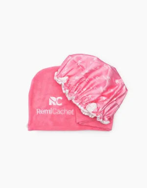 Extensions Towel and Shower Cap