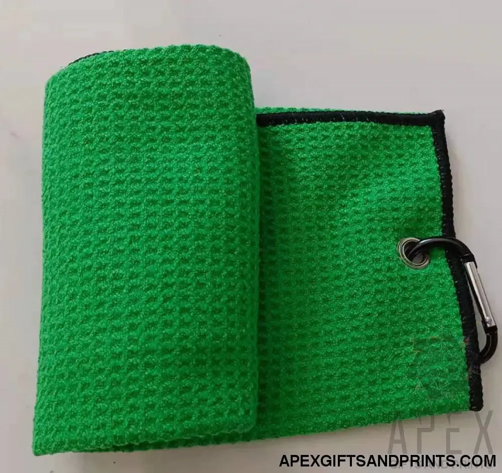 Fiber waffle Golf Towel