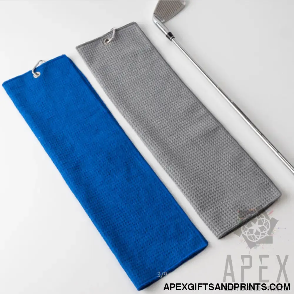 Fiber waffle Golf Towel