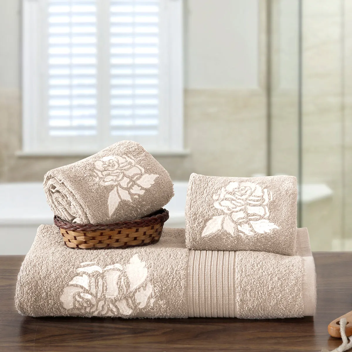 Florent Ultra-Soft and Highly Absorbant Linen Bath Set