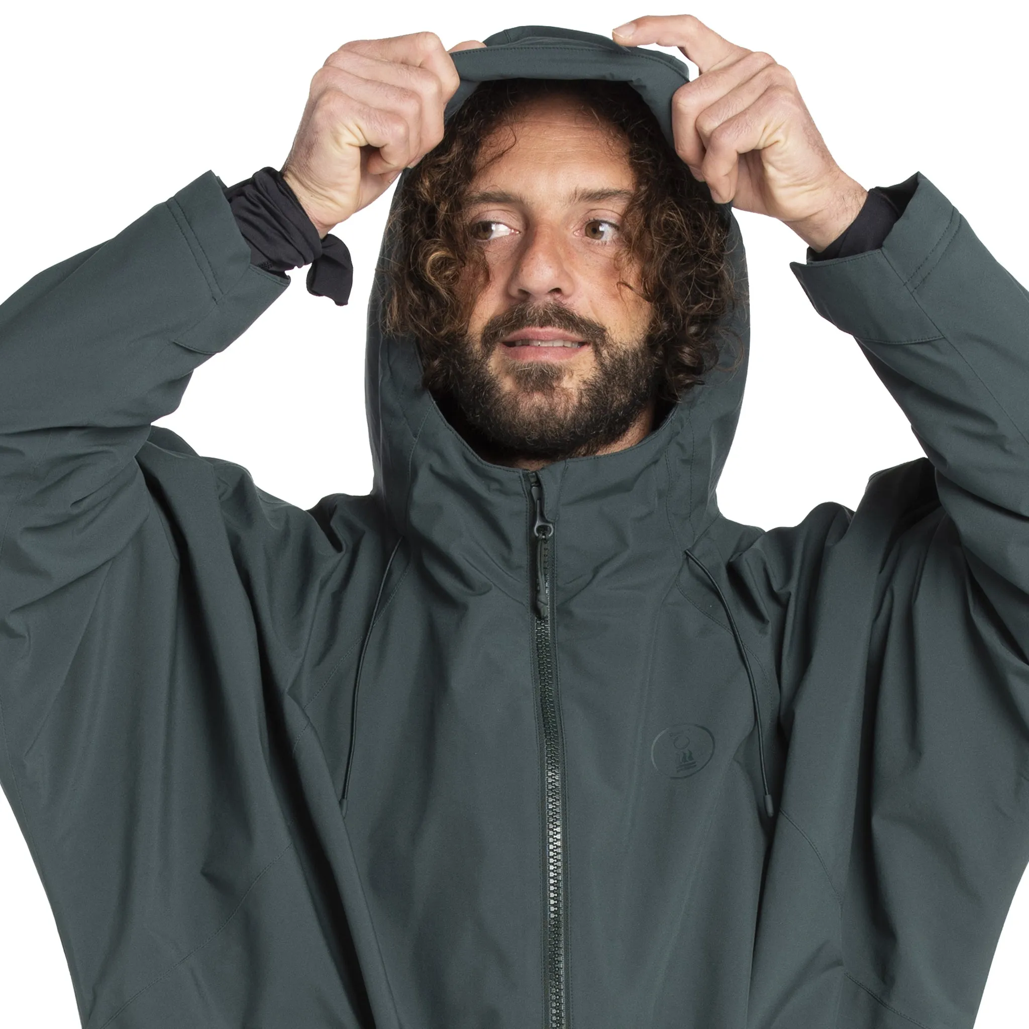 Fourth Element Tidal Robe made from Recycled Polyester - Green