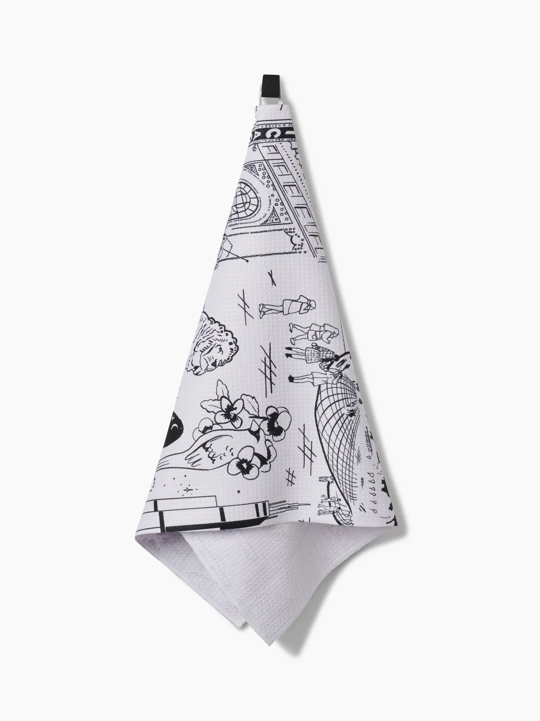 Geometry : Holiday Tea Towel - Chicago