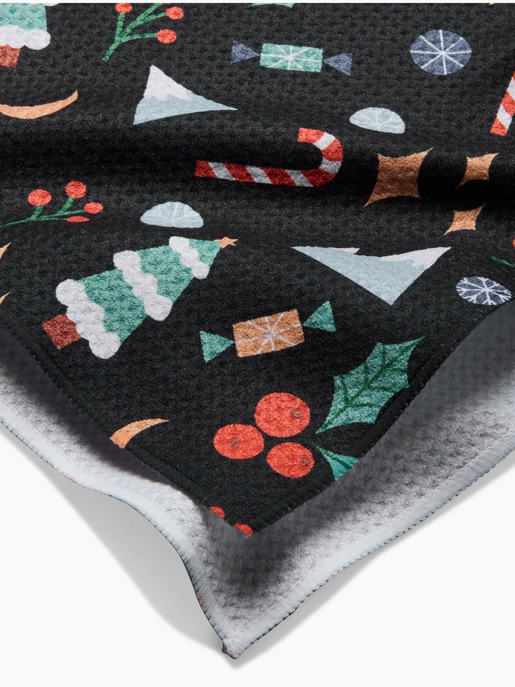 Geometry : Holiday Tea Towel - Festive Christmas