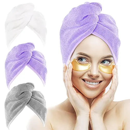 Hair Wrap Towel  - Quick Drying, Microfiber Towel for Hair