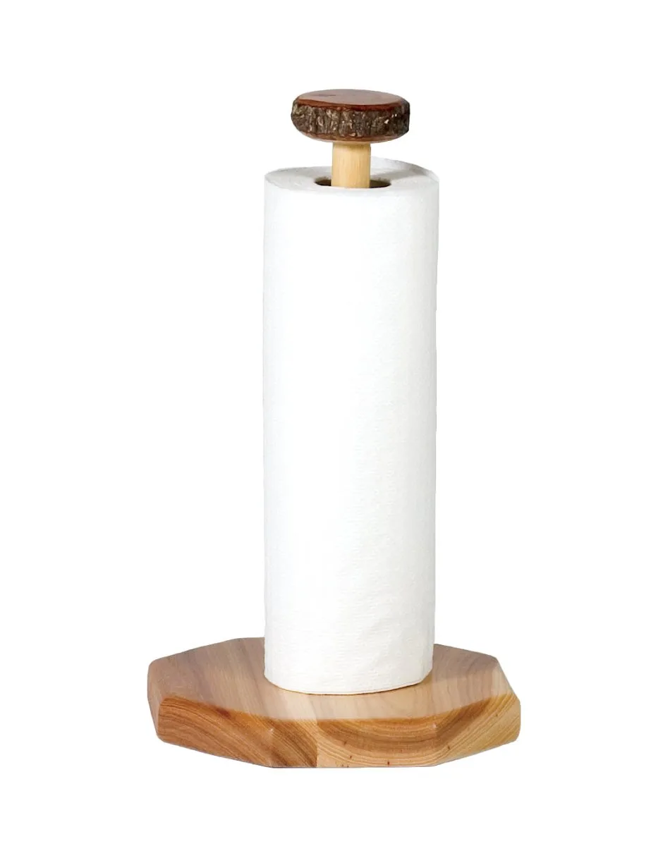 Hickory Paper Towel Holder - Free Standing