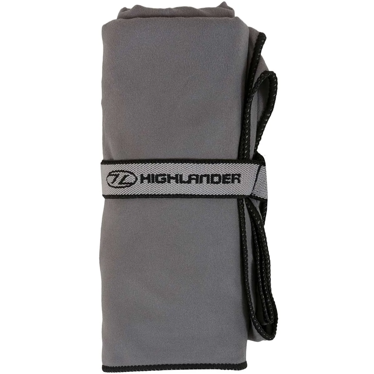 Highlander Fibre Soft Towel Charcoal