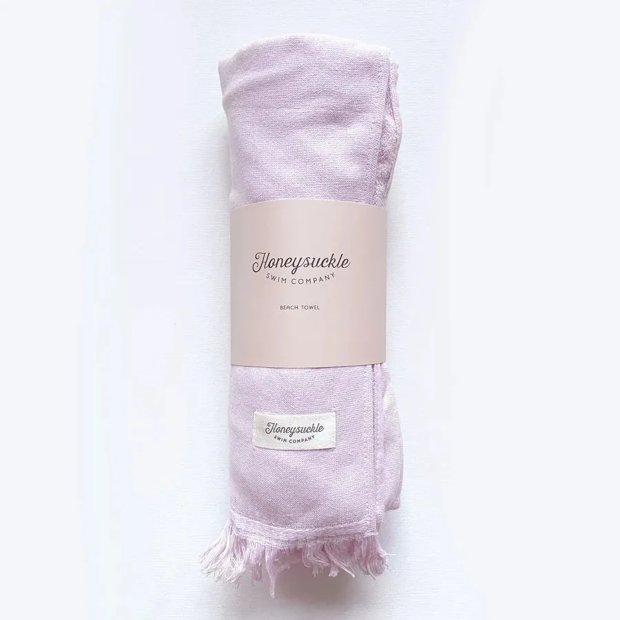 Honeysuckle Swim Hooded Beach Towel