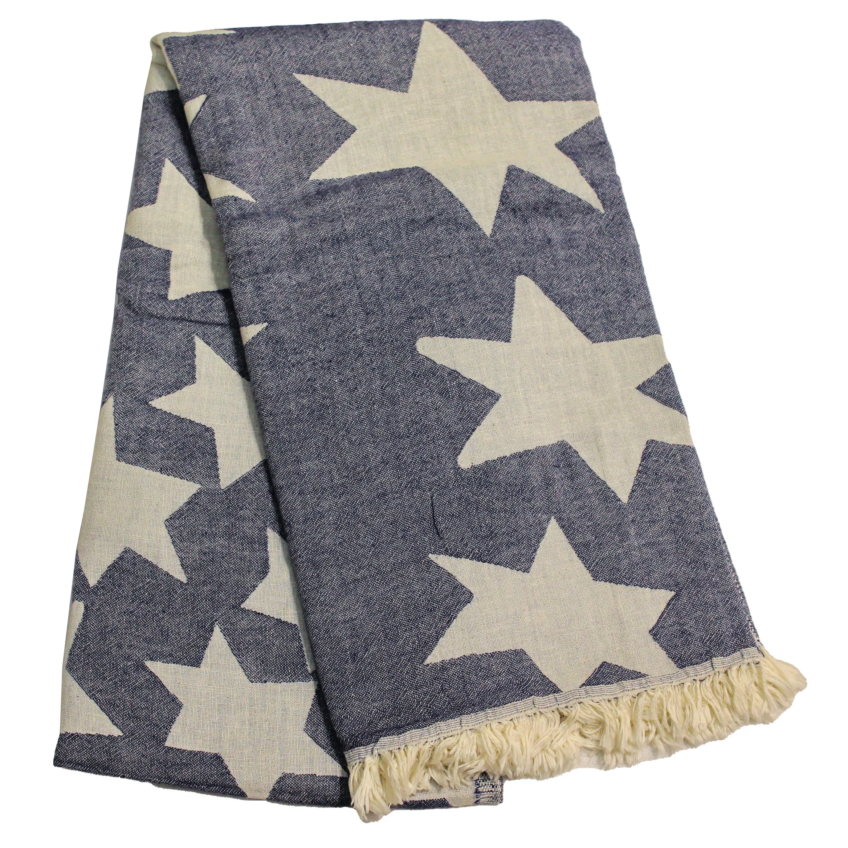 Indigo Star Turkish Towel