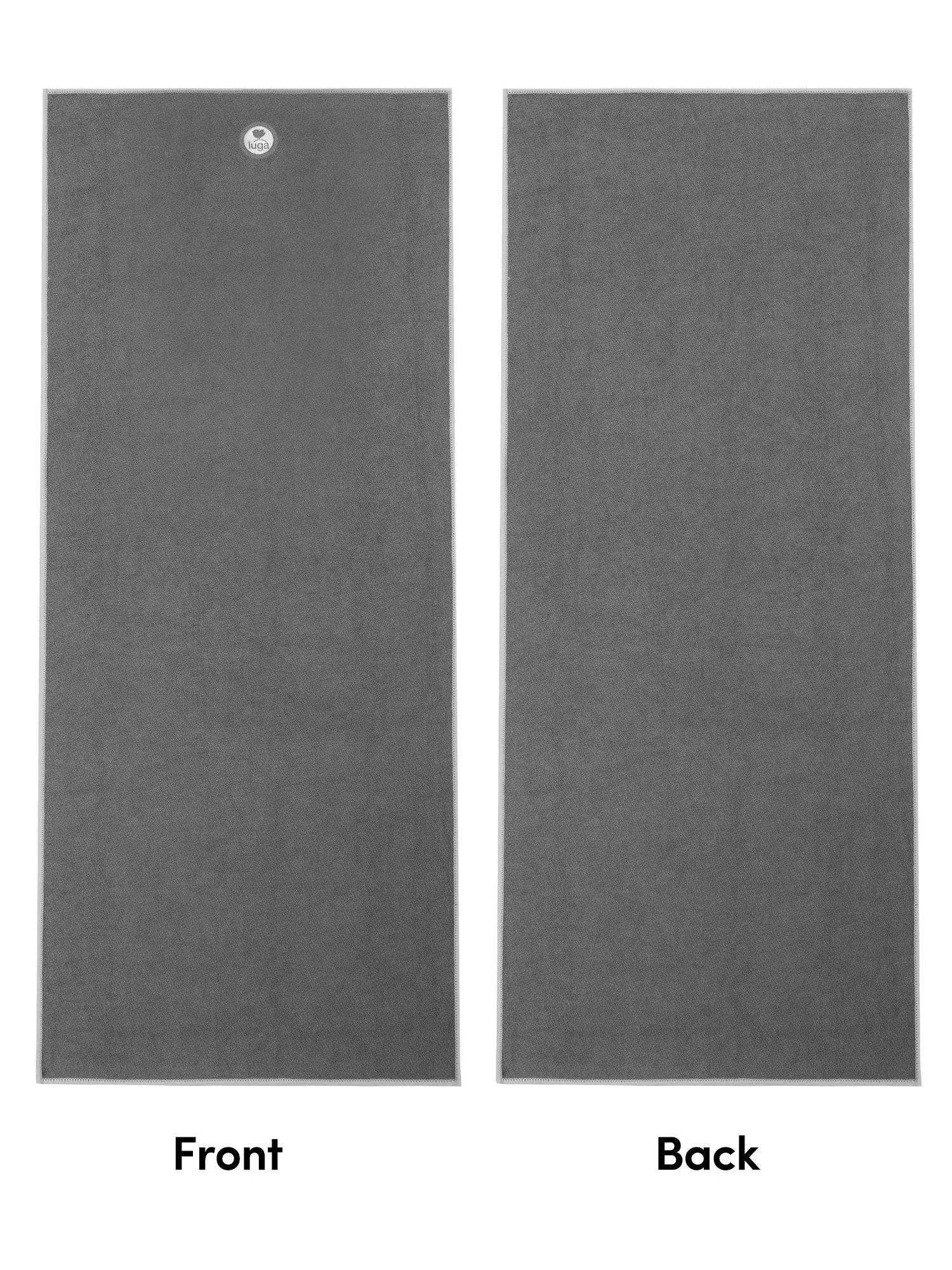 IUGA Microfiber Yoga Towel With Corner Pockets & Hand Towel 2 In 1 Set