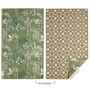 Kitchen Herbs Reversible Microfiber Towel