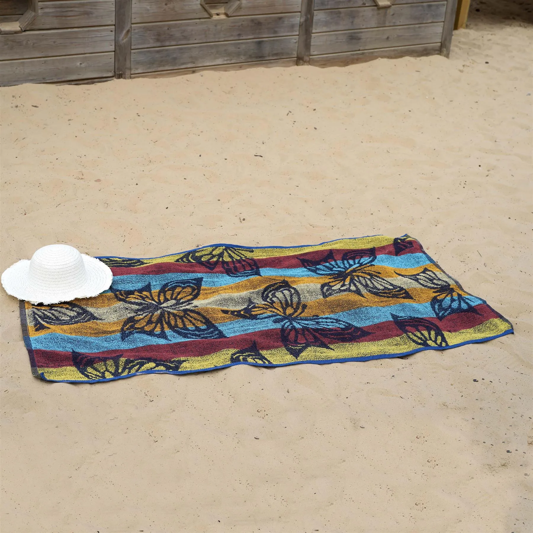 Large Multicoloured Beach Towels