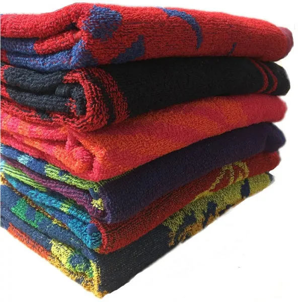 Large Multicoloured Beach Towels